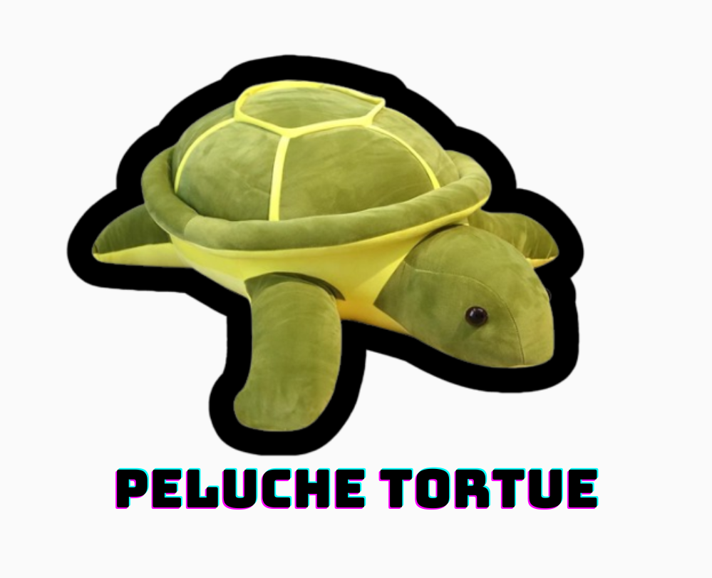 Peluche Tortue De Compagnon des Humain